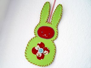 nyuszi papirvarrassal