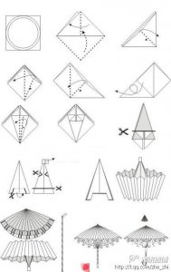 napernyo hajtogatassal